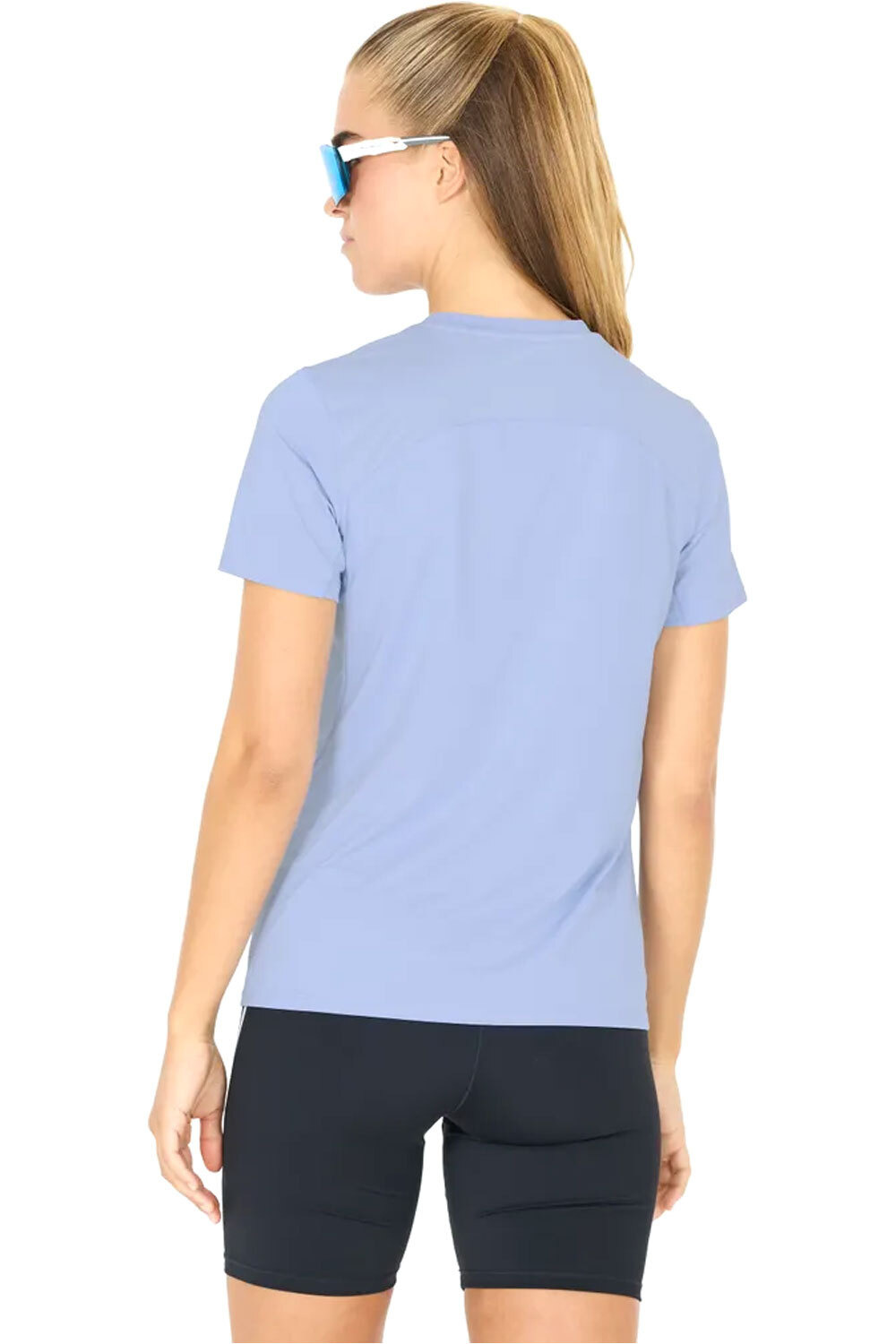 Endurance camiseta entrenamiento manga corta mujer Nan W S/S Tee vista trasera