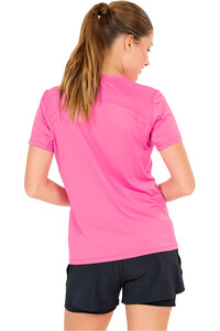 Endurance camiseta entrenamiento manga corta mujer Nan W S/S Tee vista trasera