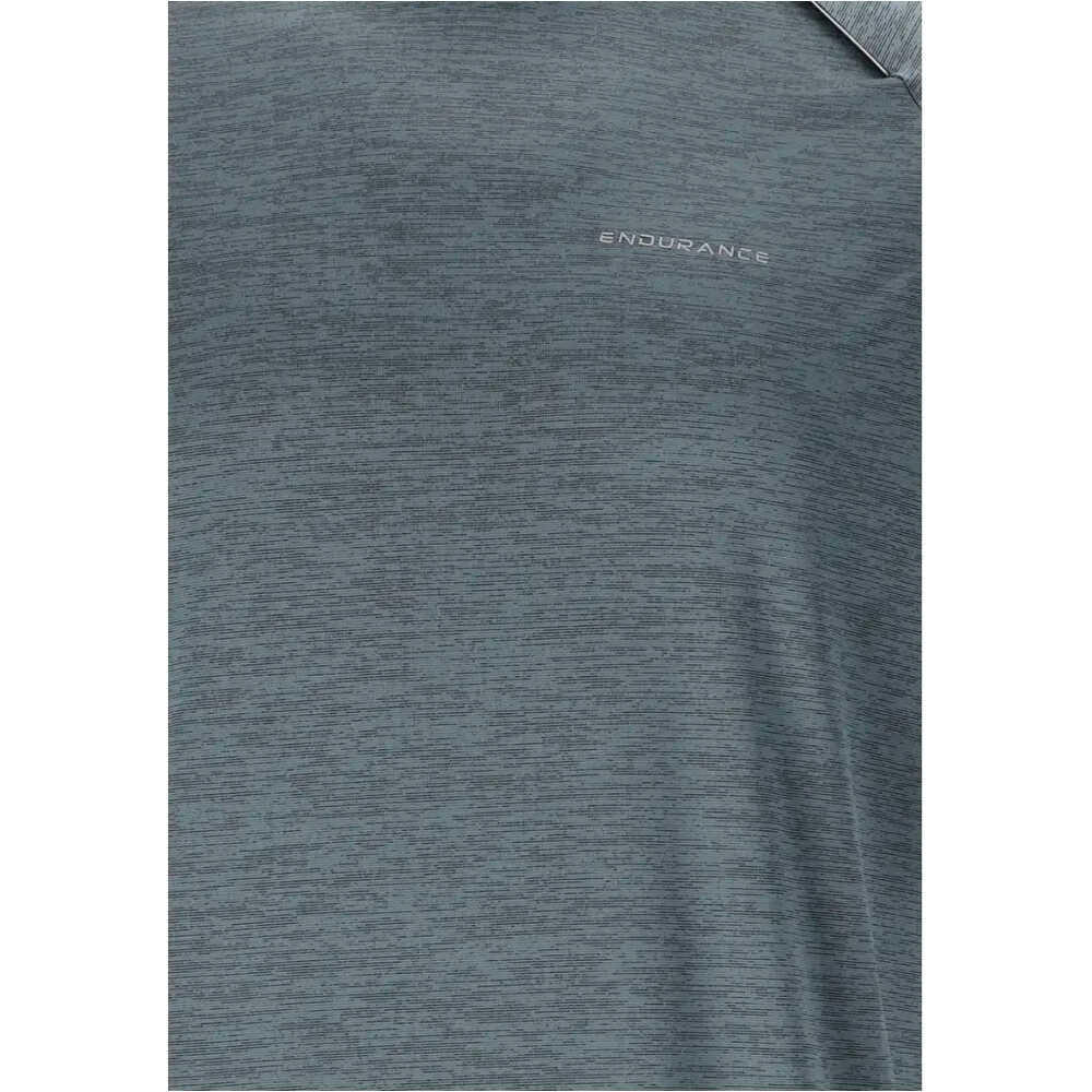 Endurance camiseta técnica manga corta hombre Abagael M S/S Tee vista detalle