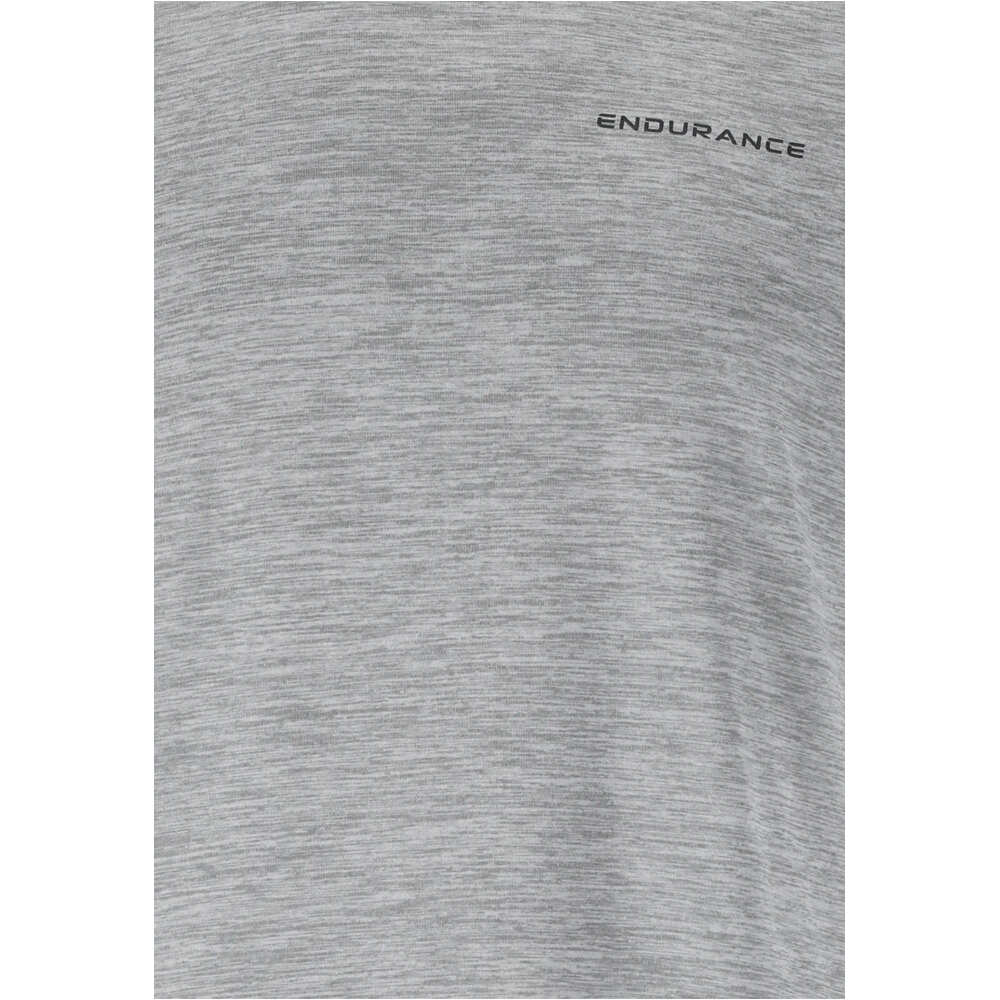 Endurance camiseta técnica manga corta hombre Abdon M Melange 05