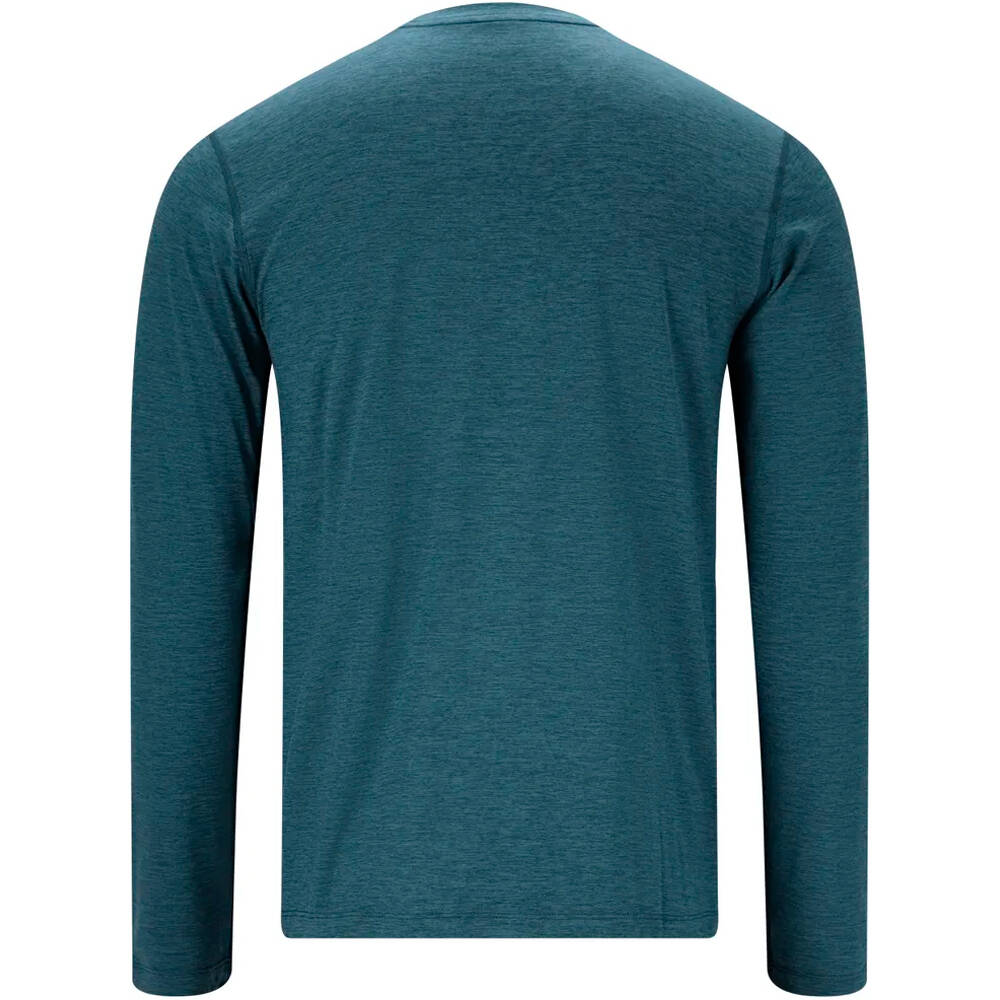 Endurance camiseta técnica manga corta hombre Abdon M Melange L/S Tee 04