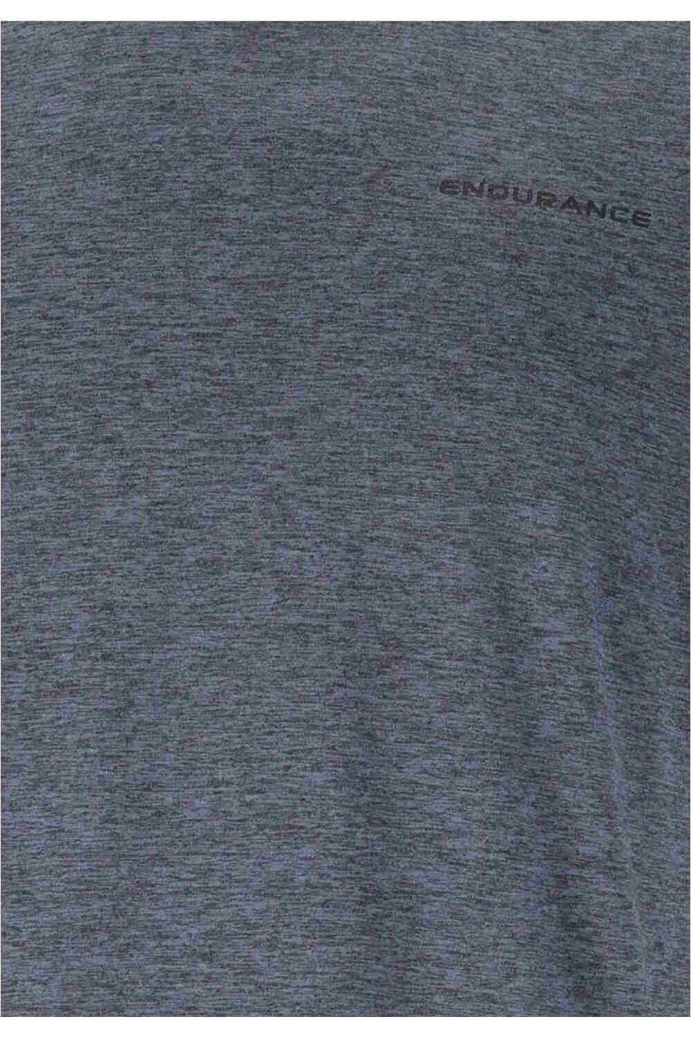 Endurance camiseta técnica manga corta hombre Abdon M Melange S/S Tee 03