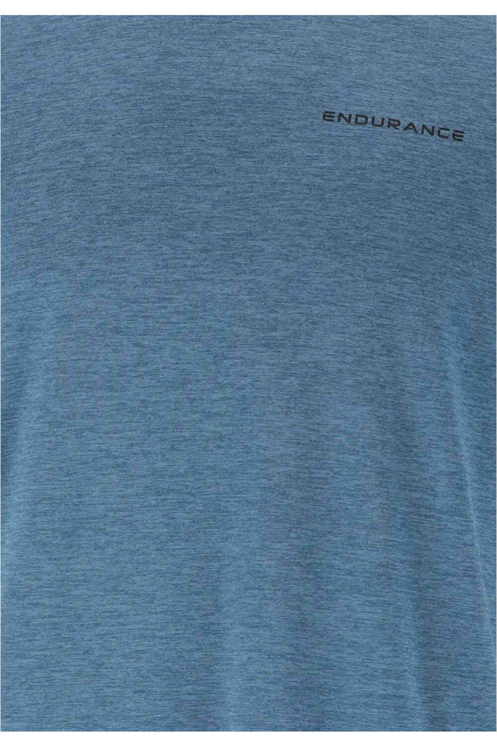 Endurance camiseta técnica manga corta hombre Abdon M Melange S/S Tee 03
