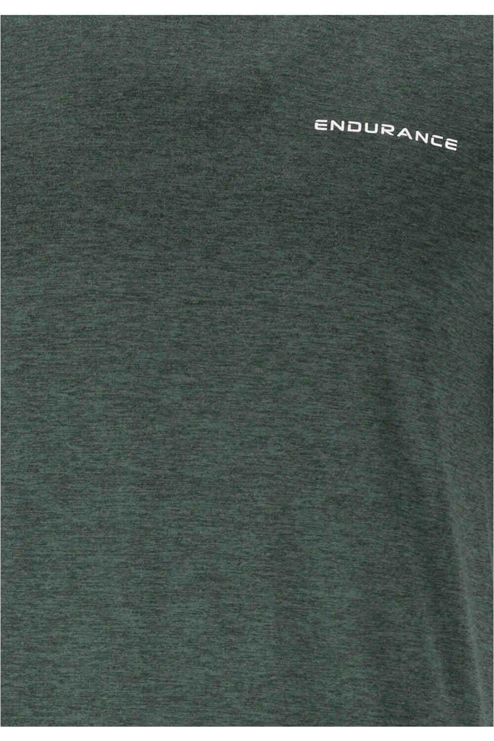 Endurance camiseta técnica manga corta hombre Abdon M Melange S/S Tee 03