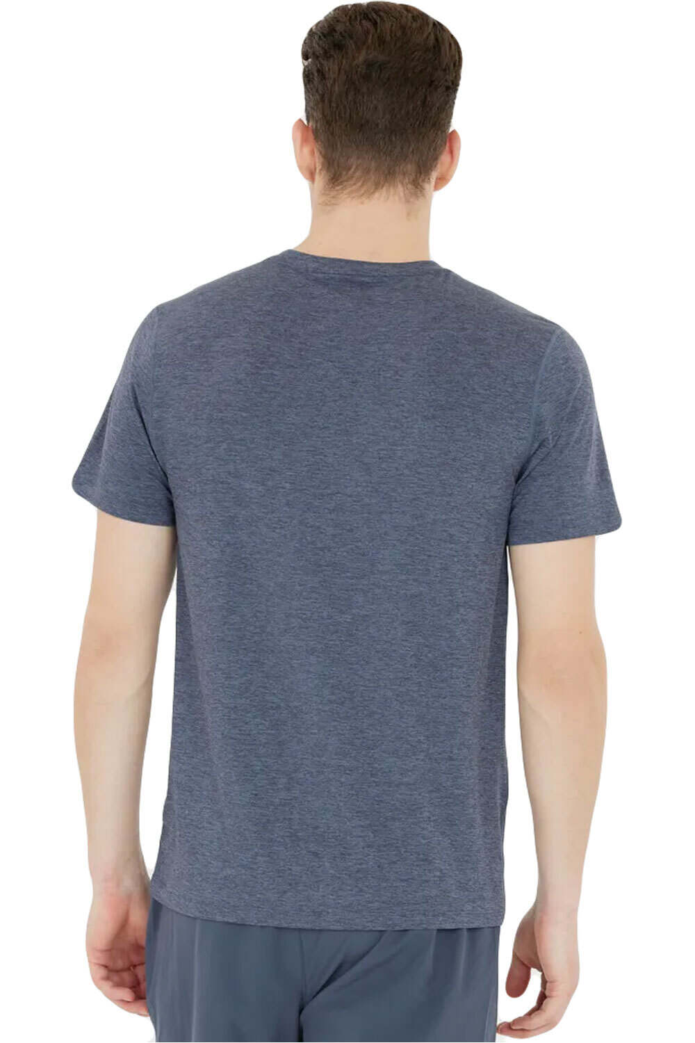 Endurance camiseta técnica manga corta hombre Abdon M Melange S/S Tee vista trasera