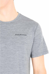 Endurance camiseta técnica manga corta hombre Abdon M Melange vista detalle