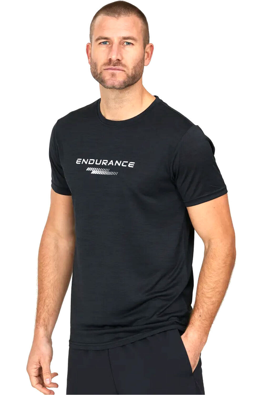 Endurance camiseta técnica manga corta hombre Portofino M Performance S/S Tee vista frontal