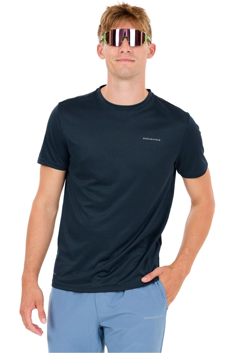 Endurance camiseta técnica manga corta hombre Vernon V2 M Performance S/S Tee vista frontal