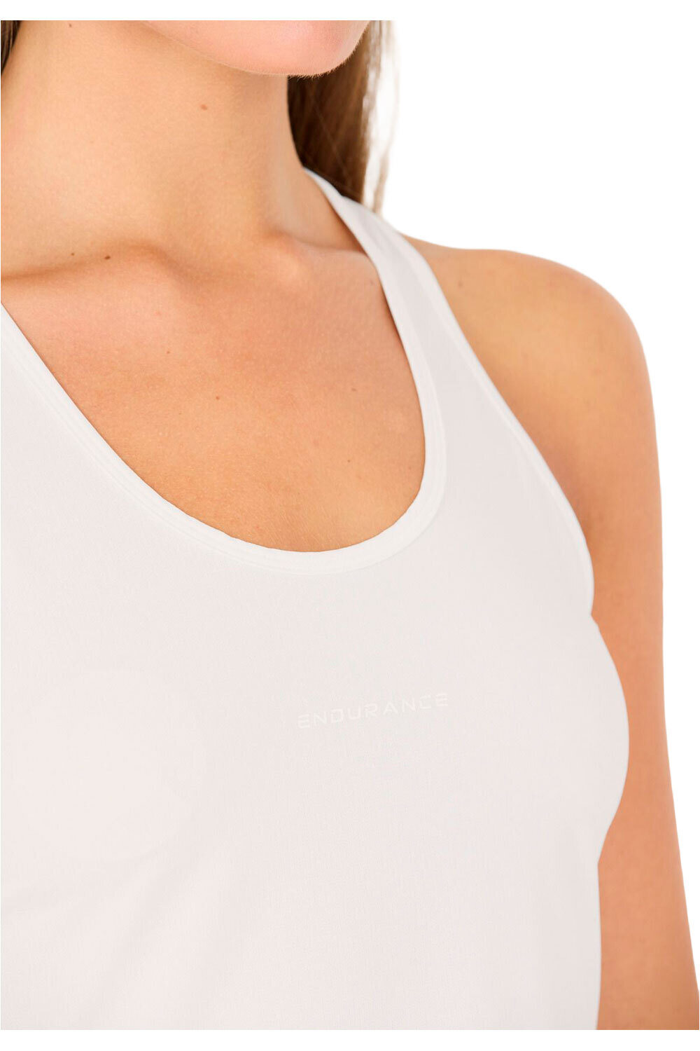 Endurance camiseta técnica tirantes mujer Nan W Running Top vista detalle