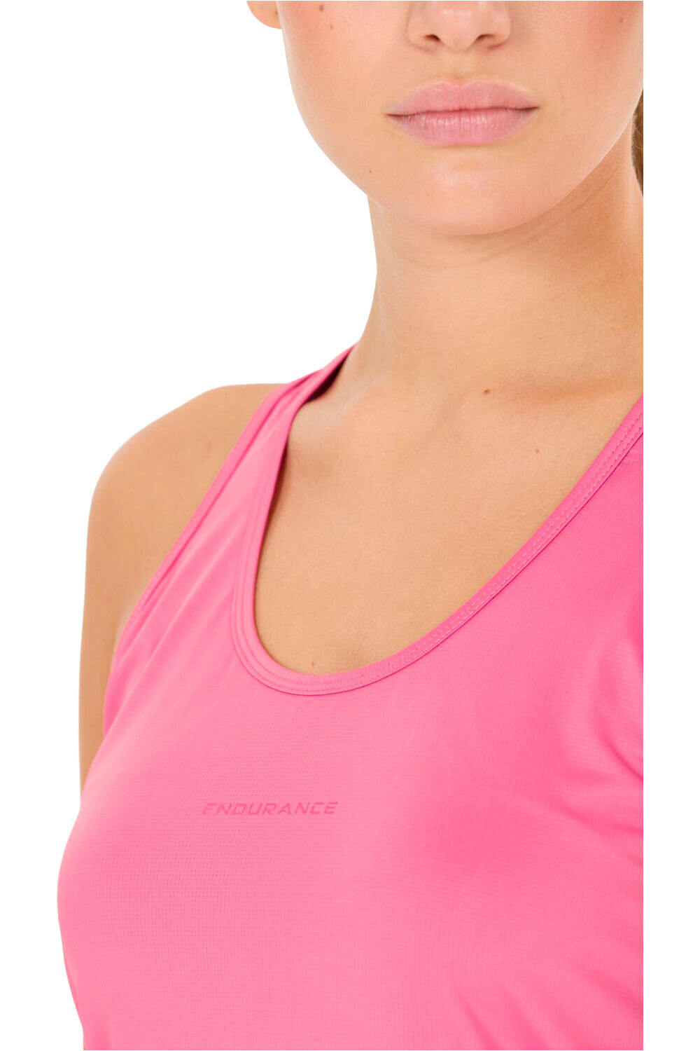 Endurance camiseta técnica tirantes mujer Nan W Running Top vista detalle