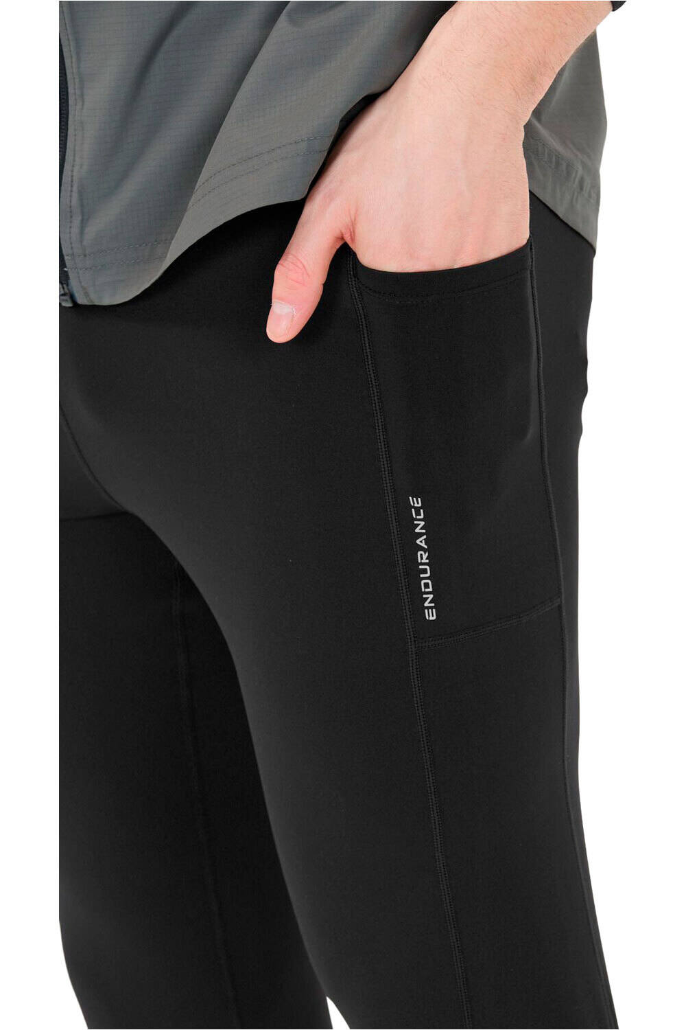 Endurance malla larga running hombre Strong M Long Run Tights 03