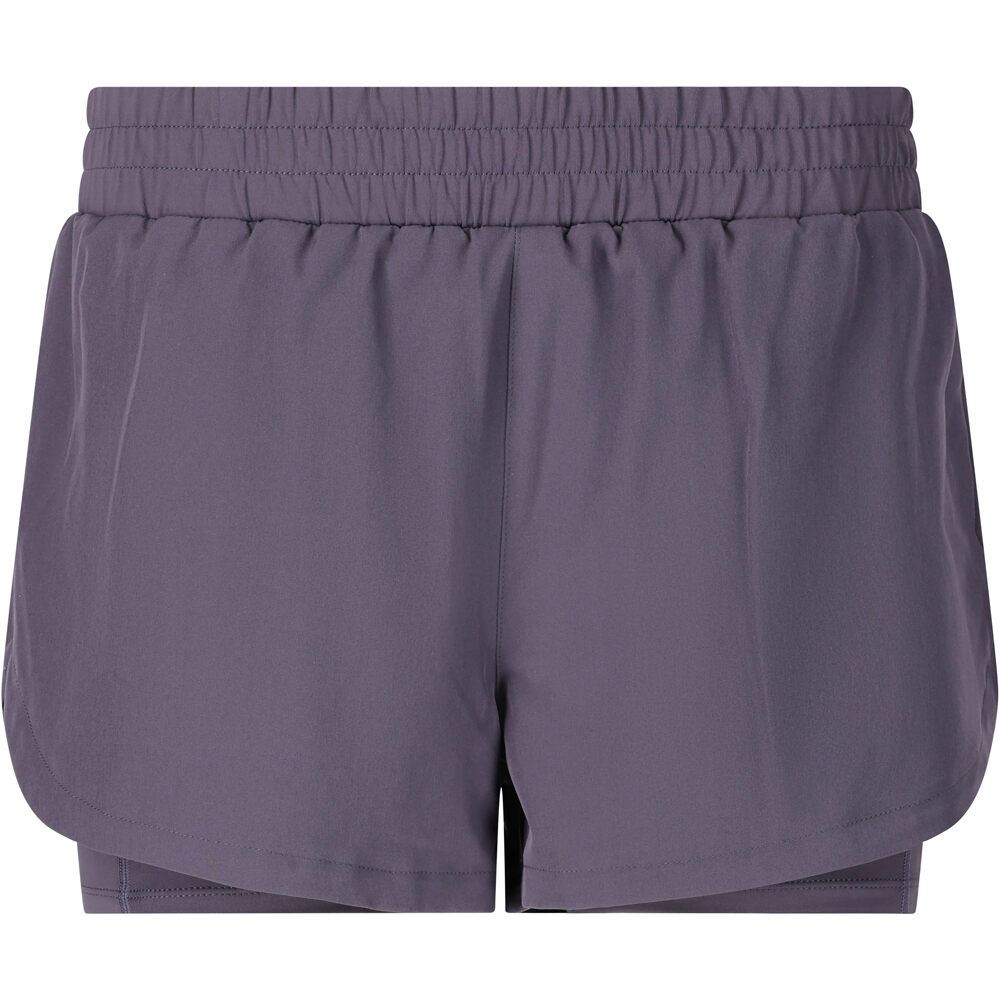 Endurance pantalón running mujer Yarol W 2-in-1 Shorts 04