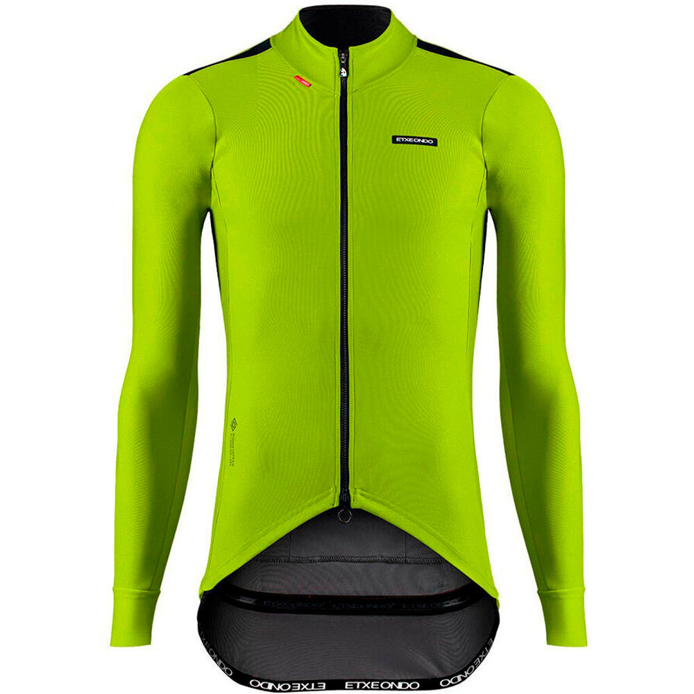 Etxeondo cortavientos ciclismo hombre CHAQUETA DENA GORE-TEX WINDSTOPPER vista frontal