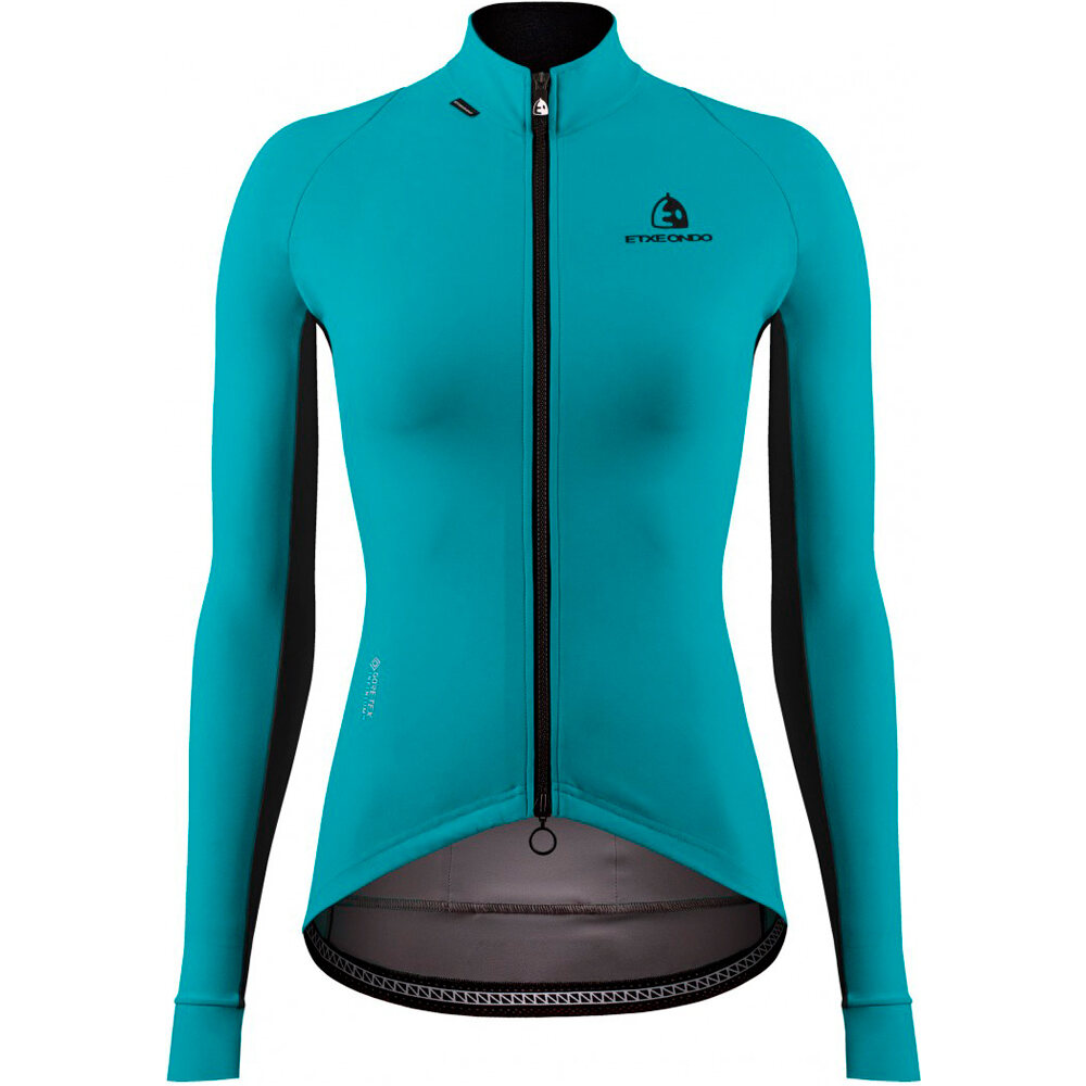 Etxeondo cortavientos ciclismo mujer CHAQUETA UMEA vista frontal