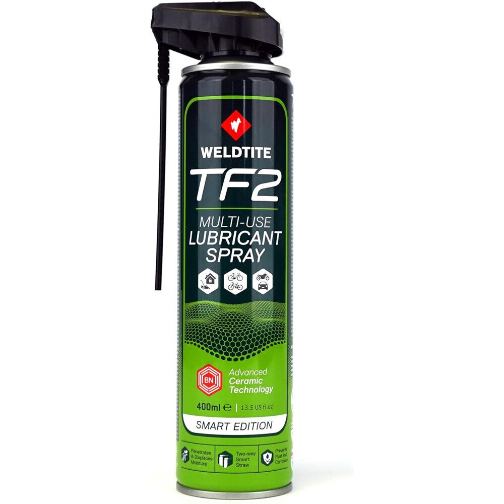 Fasi aceites y lubricante bicicleta SPRAY LUBRI. TEFLON WELDTITE TF2 400 ML vista frontal