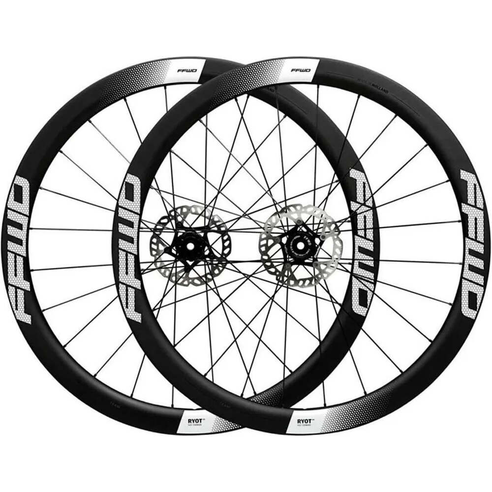 Ffwd ruedas carretera RUEDAS FFWD RYOT44 DT240 DISC 12MM TUB. 11V SHIM vista frontal