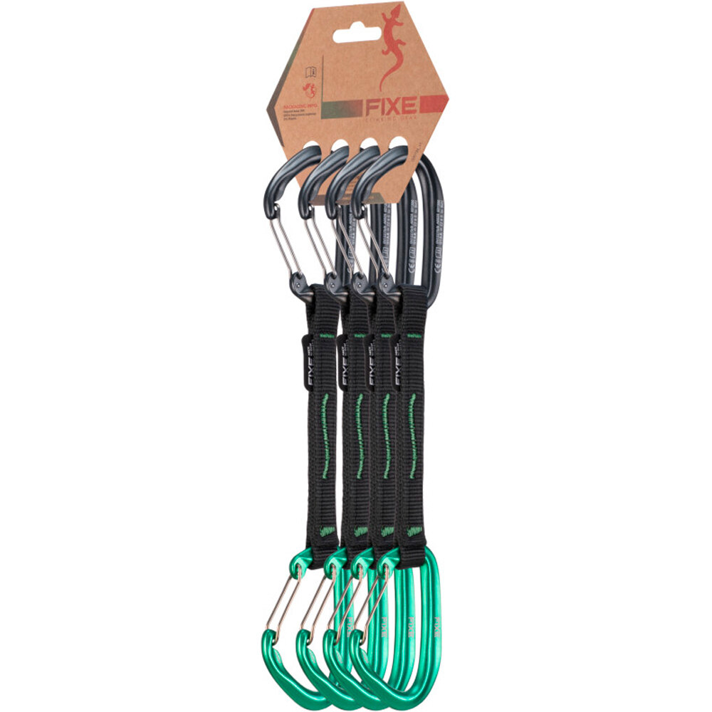 Fixe express escalada Expres Puput Wire 18cm. Pack 4 vista frontal