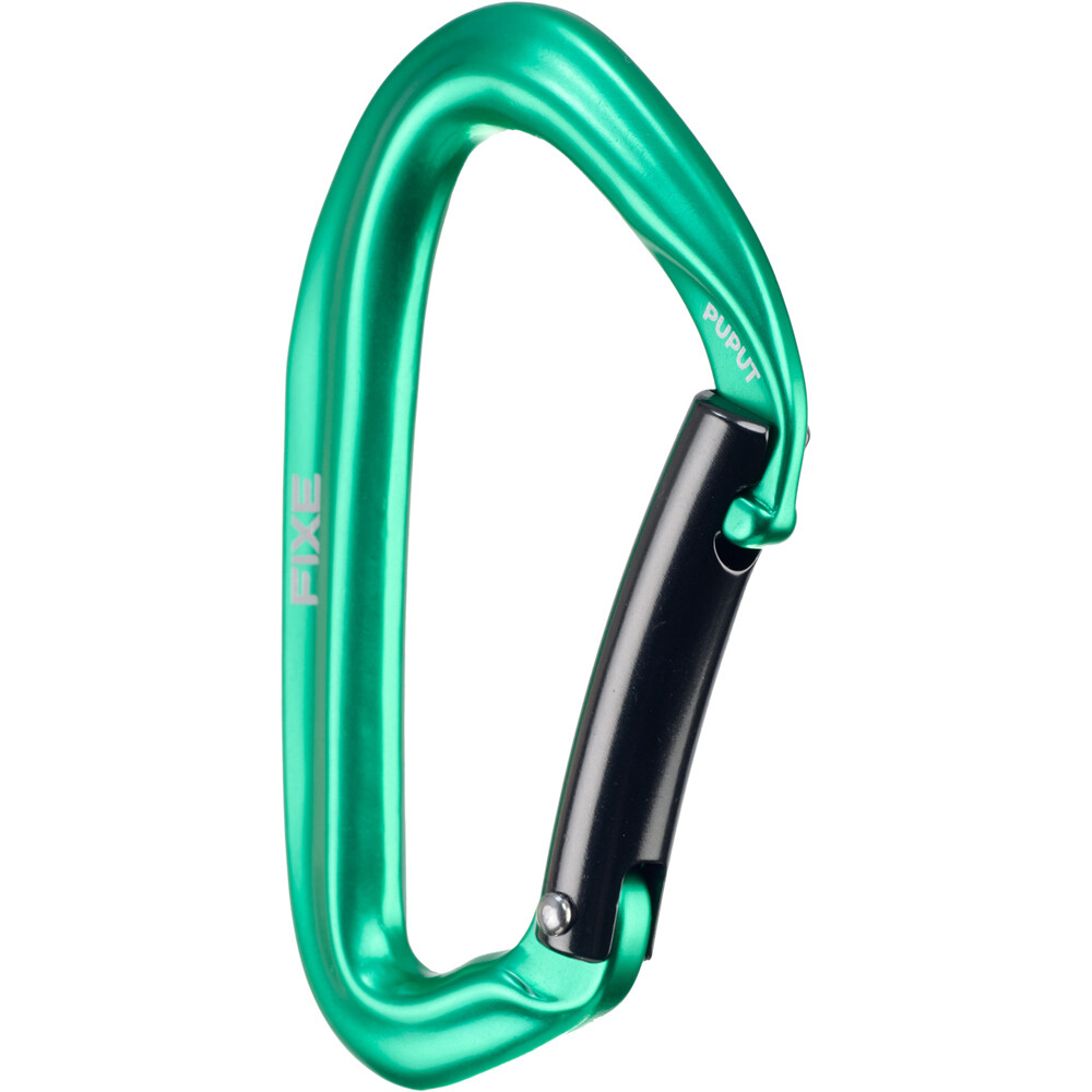 Fixe mosquetón escalada Mosquetn Puput Curve vista frontal