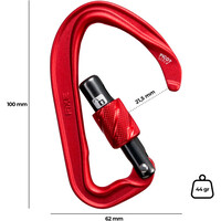 Fixe mosquetón seguridad Picot Screw 03