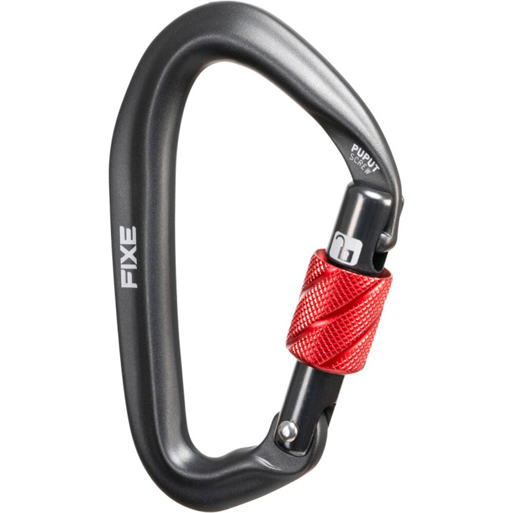 Fixe mosquetón seguridad PUPUT SCREW Carabiner 01