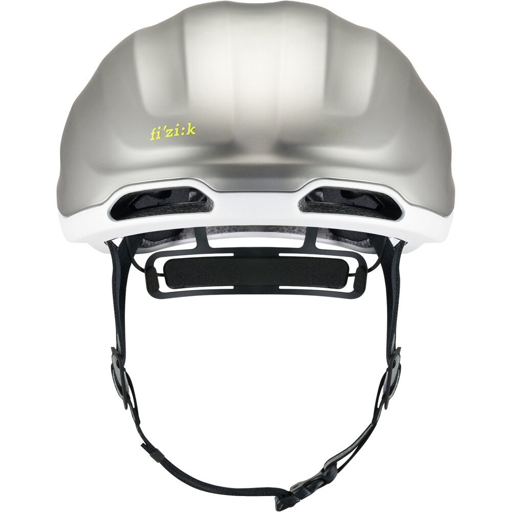 Fizik casco bicicleta KUDO AERO VENTO SILVER/WHITE 01