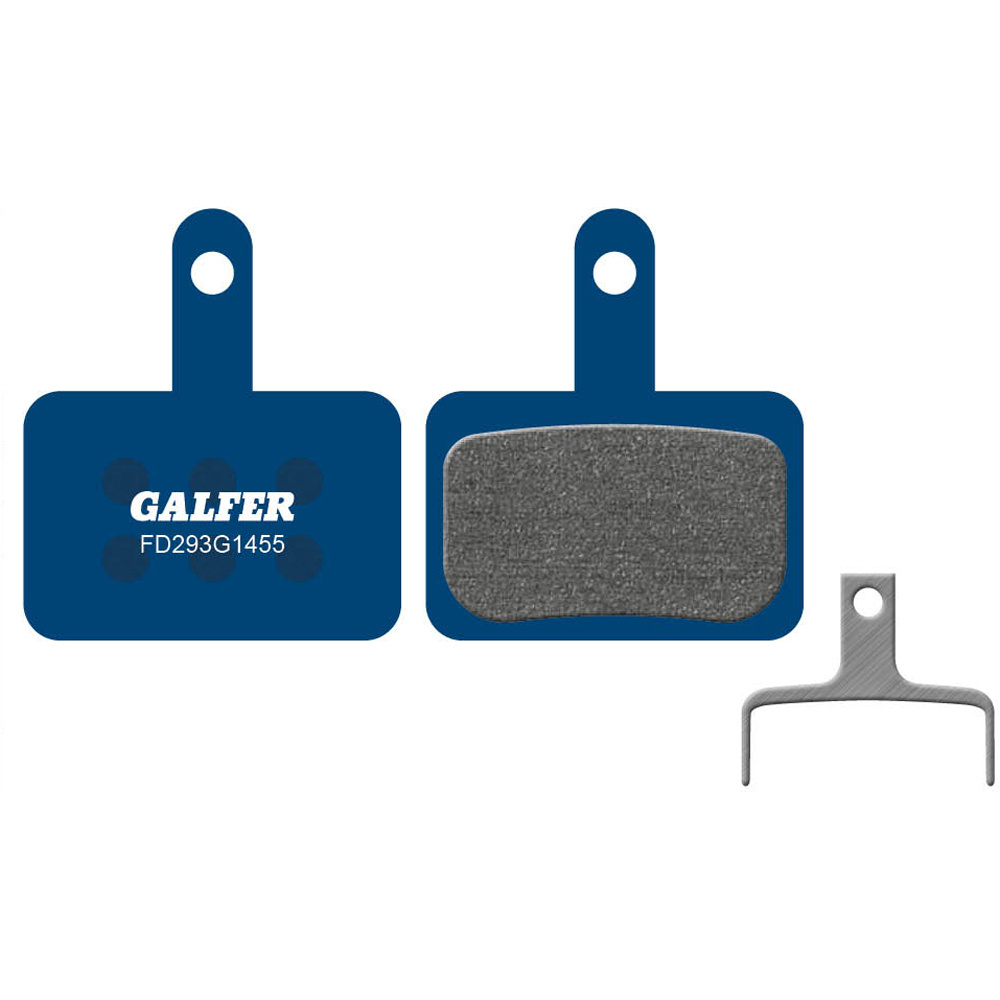 Galfer pastillas discos y accesorios freno PASTILLAS FRENO ROAD BRAKEPAD SHIM.DEORE vista frontal