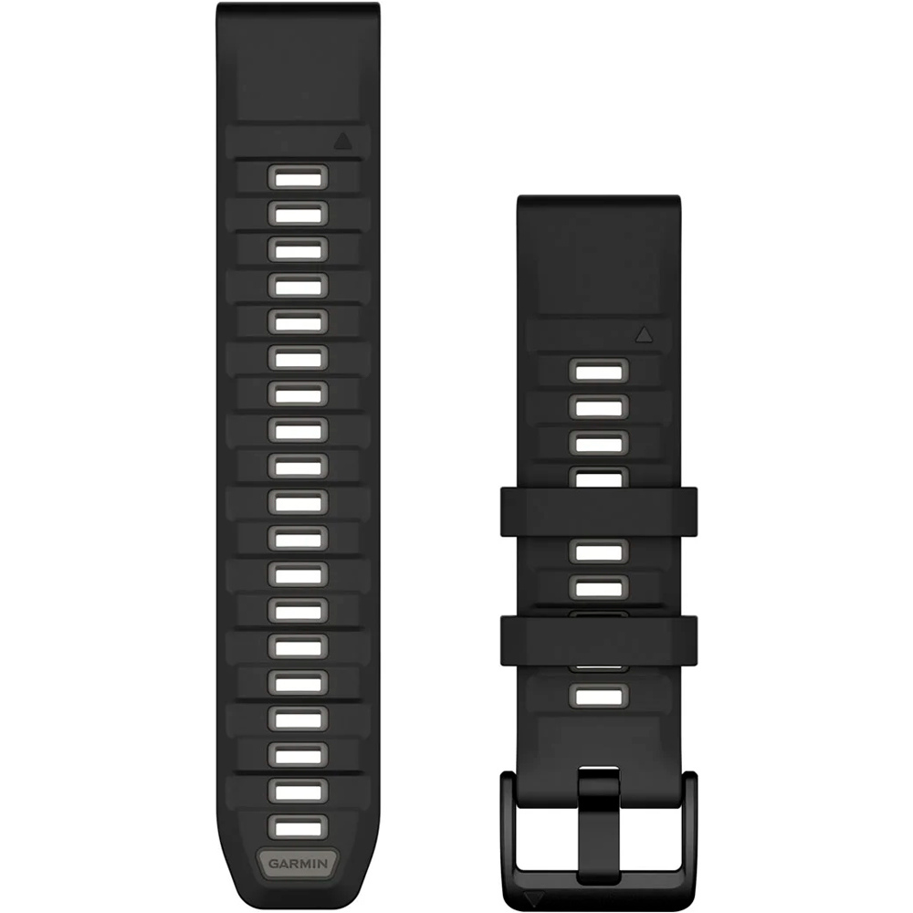 Garmin correas de relojes deportivos Correa de silicona QuickFit 22mm - Negr vista frontal