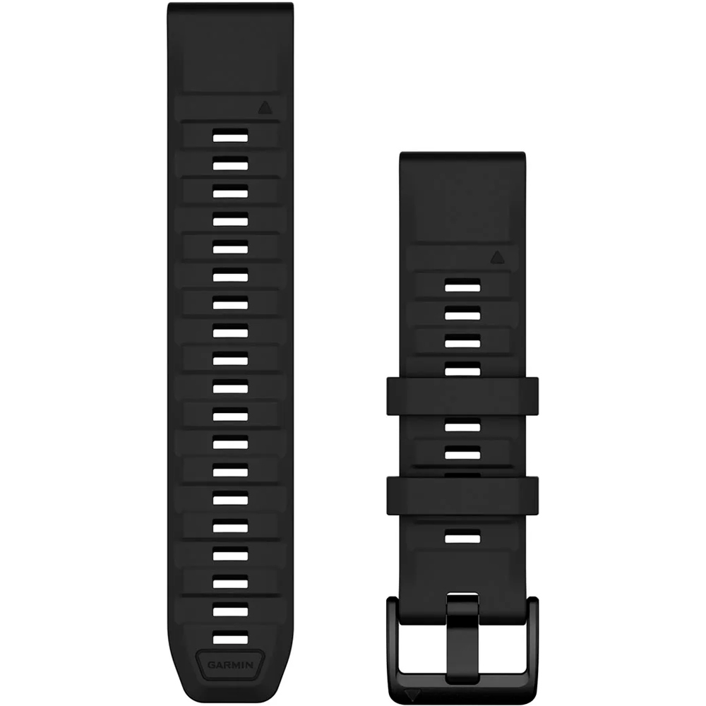 Garmin correas de relojes deportivos Correa de silicona QuickFit 22mm - Negr vista frontal