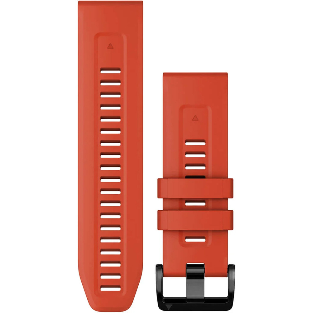 Garmin correas de relojes deportivos Correa de silicona rojo 26mm vista frontal