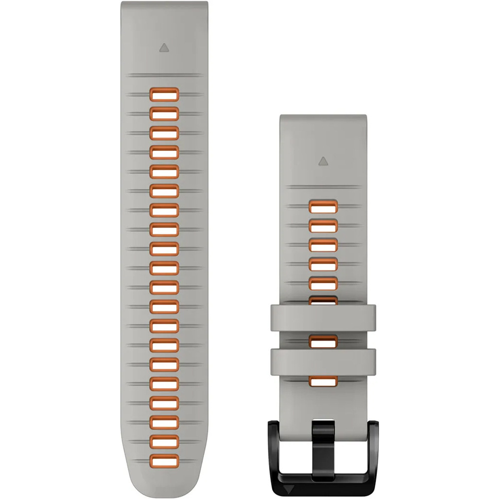 Garmin correas de relojes deportivos Correa QuickFit 22mm Gris Naranja vista frontal