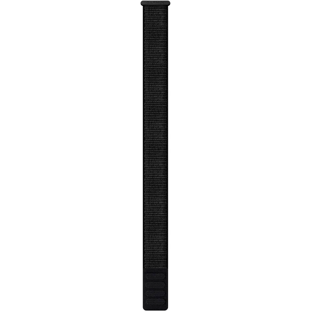 Garmin correas de relojes deportivos Correa UltraFit Nylon (22 mm) - Negra vista frontal