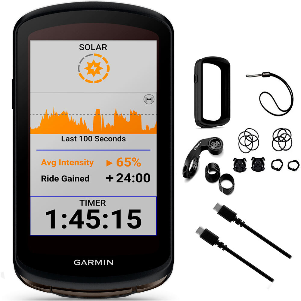 Garmin gps bicicleta Edge 1040 Solar vista frontal
