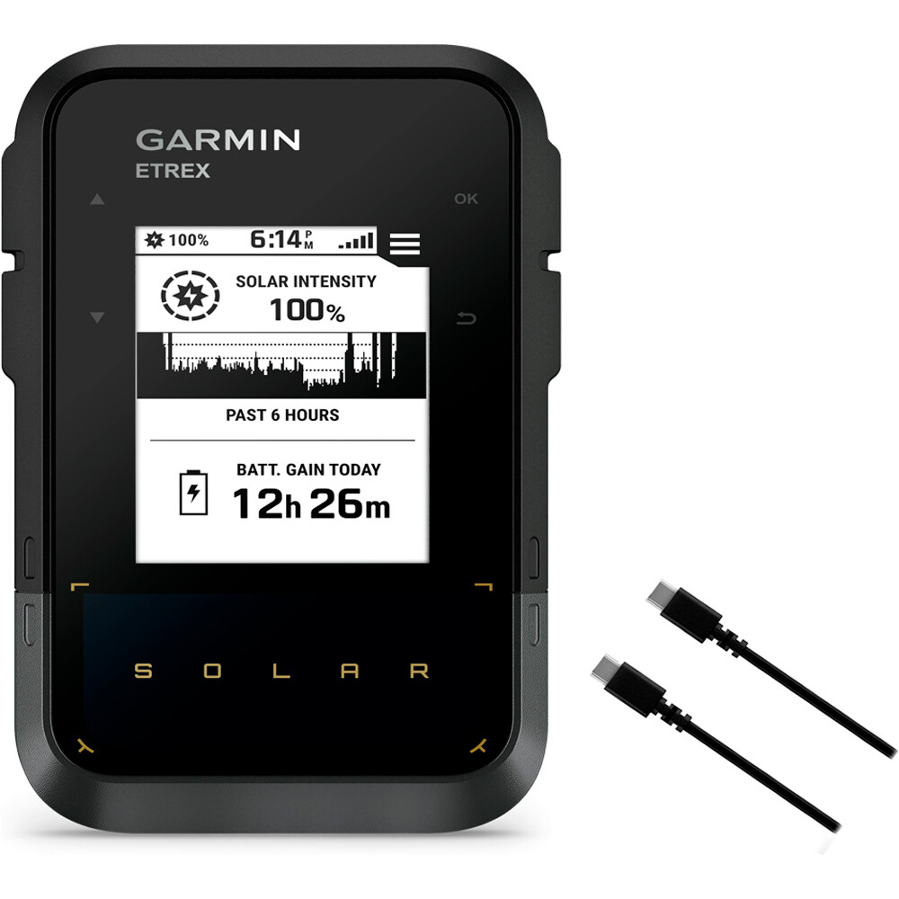 Garmin gps eTrex Solar vista frontal