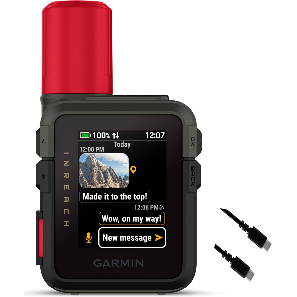 Garmin gps inReach Mini 3 Plus vista frontal