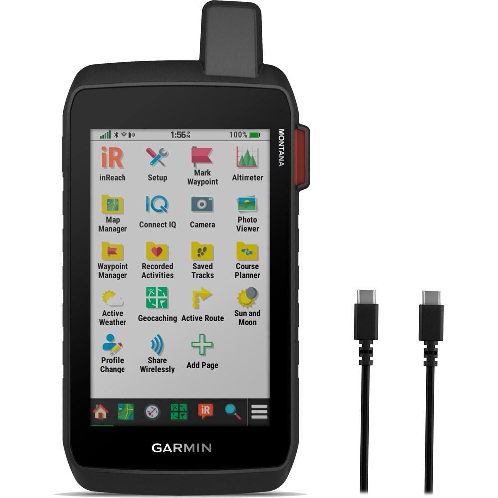 Garmin gps Montana 760i vista frontal