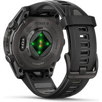 Garmin pulsómetros con gps fenix 8 43mm,AMOLED,Saph,CrbnGry Ti/Blk, 01