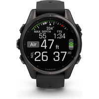 Garmin pulsómetros con gps fenix 8 43mm,AMOLED,Saph,CrbnGry Ti/Blk, 07