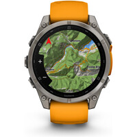 Garmin pulsómetros con gps fenix 8 47mm,AMOLED,Saph,Ti/Bare/Grpht,S 03