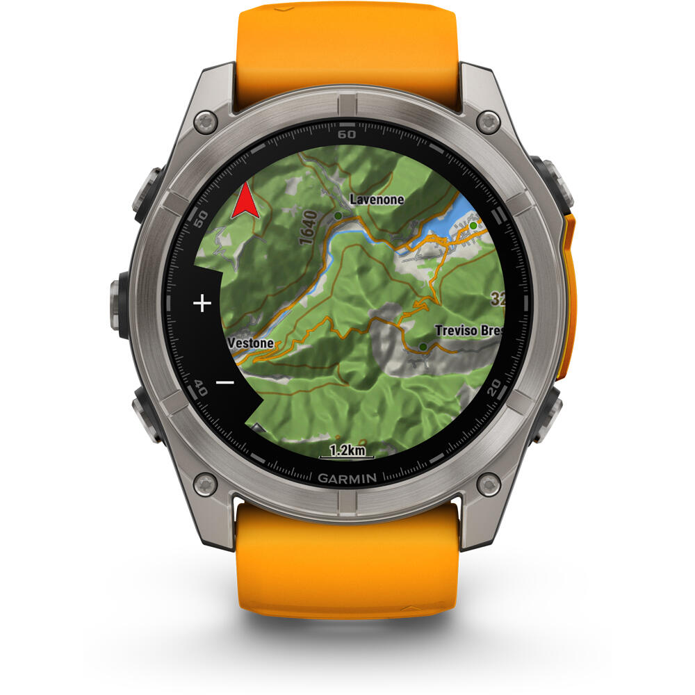 Garmin pulsómetros con gps fenix 8 51mm,AMOLED,Sapphire/Ti/Bare/Gra 03