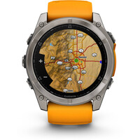 Garmin pulsómetros con gps fenix 8 51mm,AMOLED,Sapphire/Ti/Bare/Gra 04
