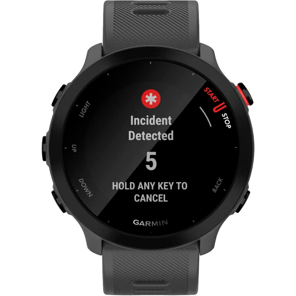 Garmin pulsómetros con gps Forerunner 55 Gris 06