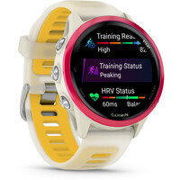 Garmin pulsómetros con gps Forerunner 570 42mm Beige/Naranja 03