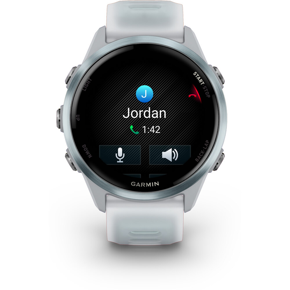 Garmin pulsómetros con gps Forerunner 570 42mm Blanco/Azul 05