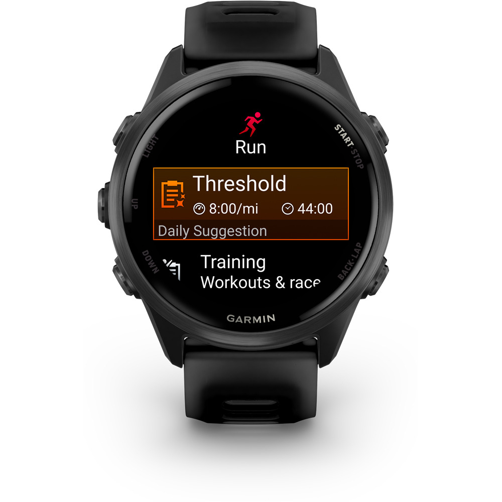 Garmin pulsómetros con gps Forerunner 570 42mm Negro 04