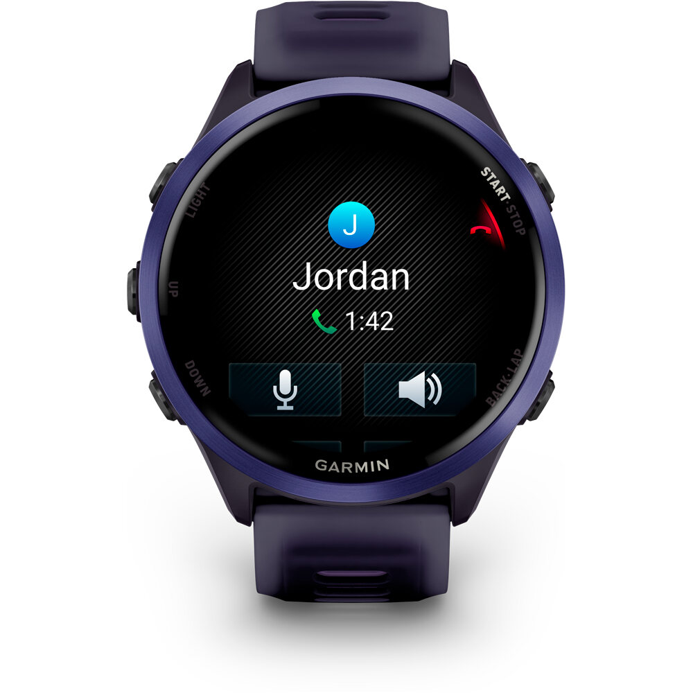 Garmin pulsómetros con gps Forerunner 570 47mm Lila 05