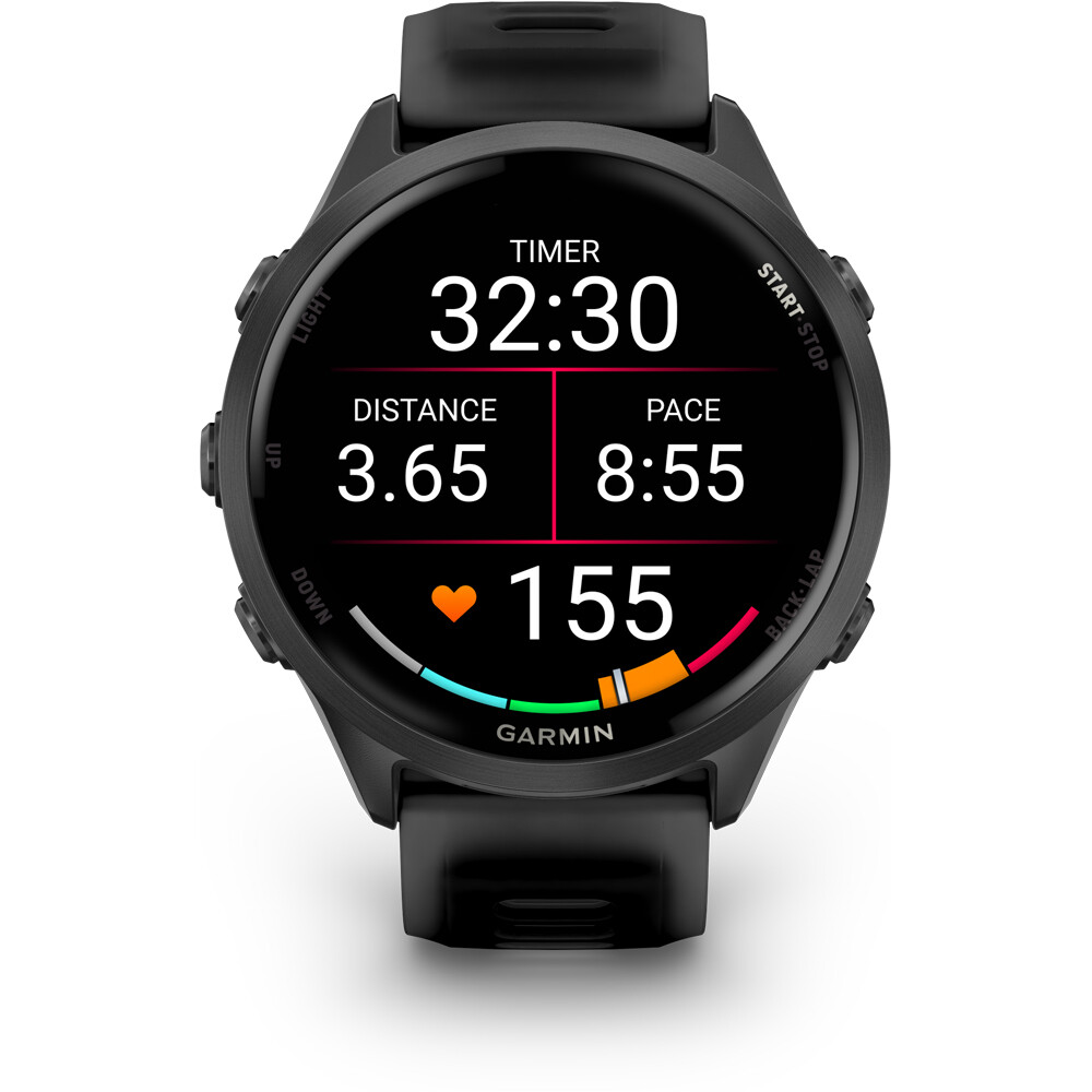 Garmin pulsómetros con gps Forerunner 570 47mm Negro 02
