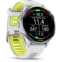 Garmin pulsómetros con gps Forerunner 970 Blanco/Amarillo 03