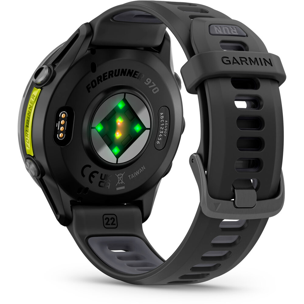 Garmin pulsómetros con gps Forerunner 970 Negro/Amarillo 01