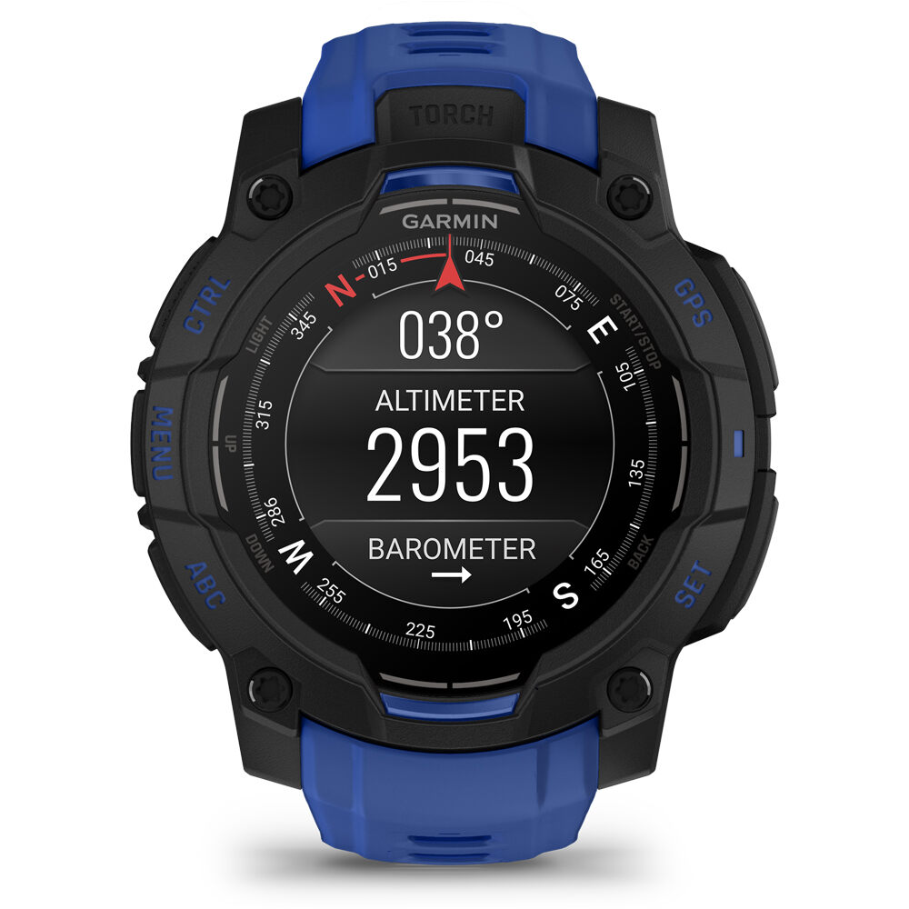 Garmin pulsómetros con gps Instinct 3  45 mm AMOLED SuperNova Negr 05