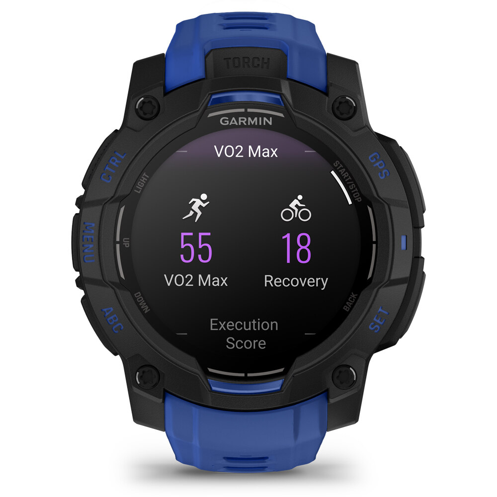 Garmin pulsómetros con gps Instinct 3  45 mm AMOLED SuperNova Negr 08